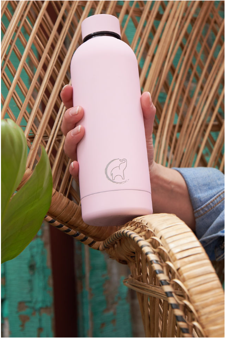 Water Bottle - Baby Pink