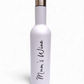Personalised Wine Bottle - Dove White