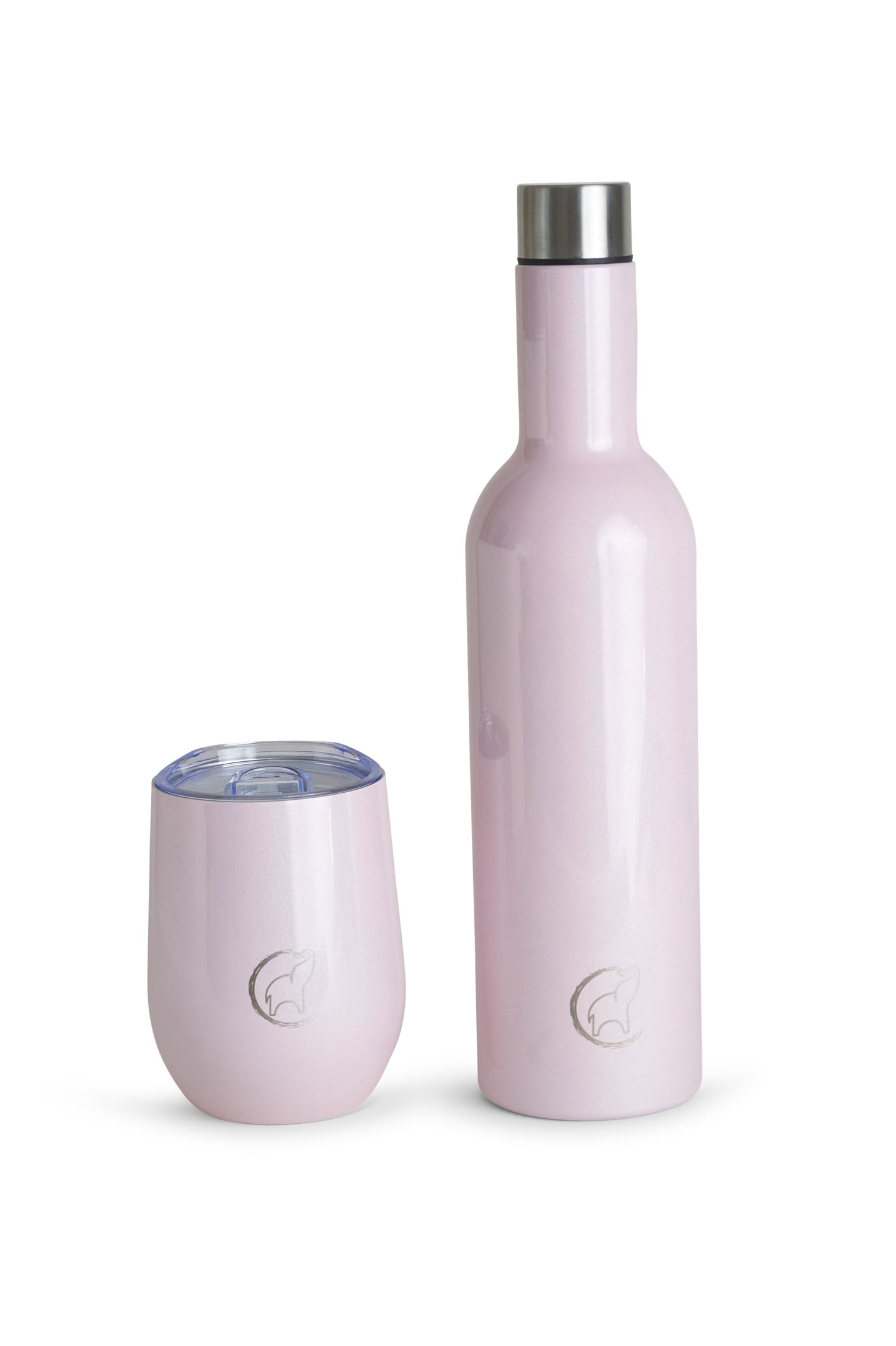 Wine Bottle - Candy Floss Shimmer
