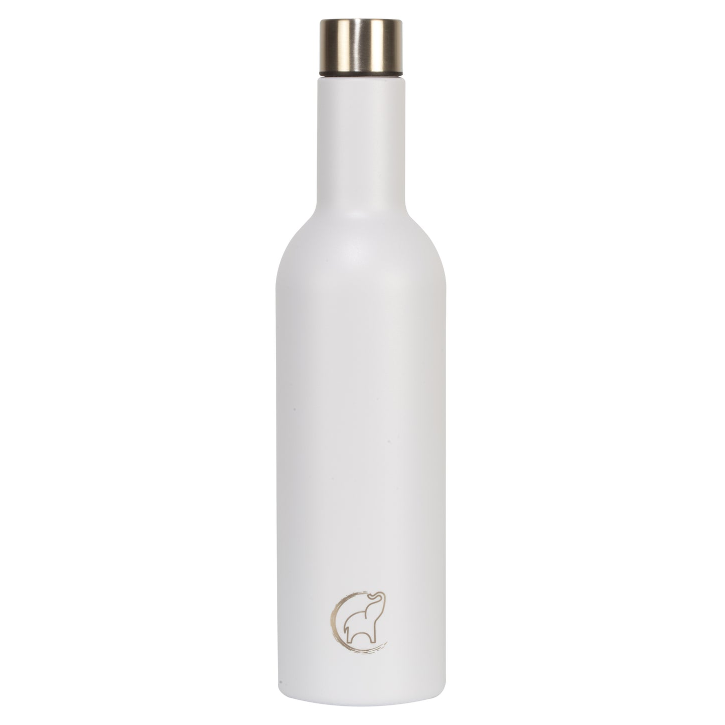 Wine Bottle - Dove White